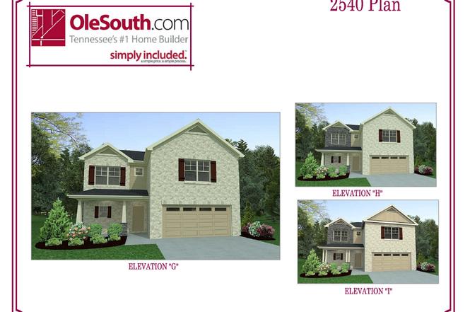 2540 Elevation GHI Plan, Smyrna, TN