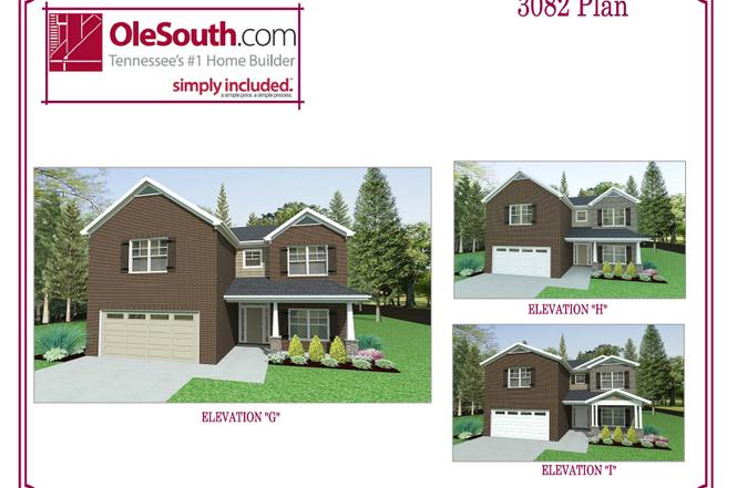 3082 Elevation GHI Plan, Smyrna, TN