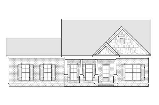 Holly, Side Entry Garage Plan, Mount Pleasant, TN