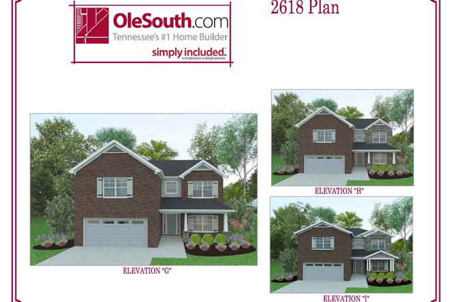 2618 Elevation GHI Plan, Smyrna, TN