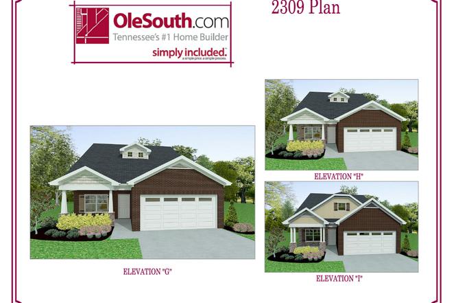 2309 Elevation GHI Plan, Smyrna, TN