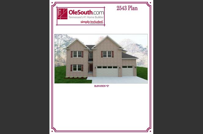 2543 Elevation GHI Plan, Smyrna, TN